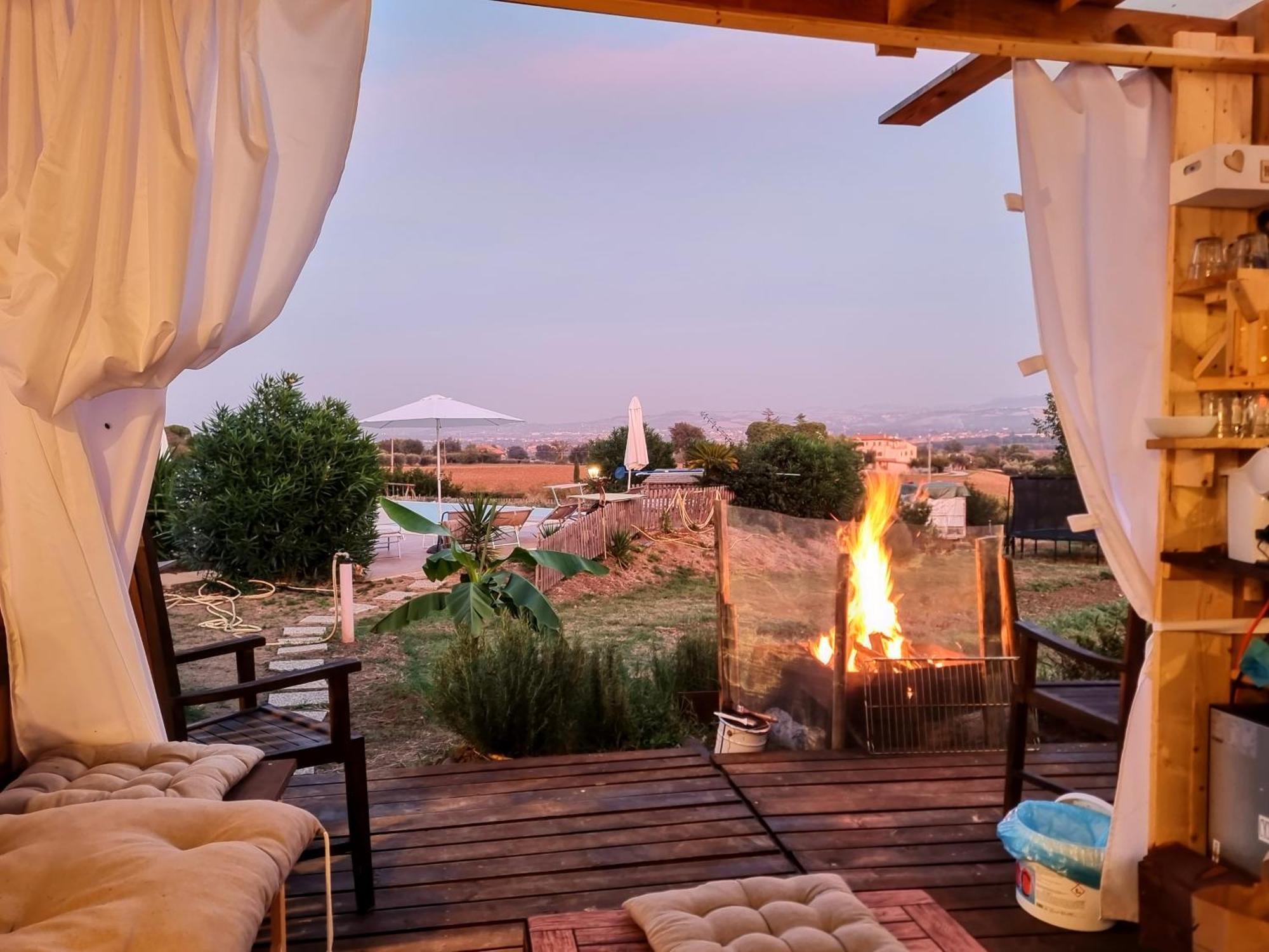 Agriturismo Rosa Antica Monte San Vito Exterior foto